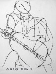 © S. Blumin, The Youth with Guitar, 1984 (click to enlarge)